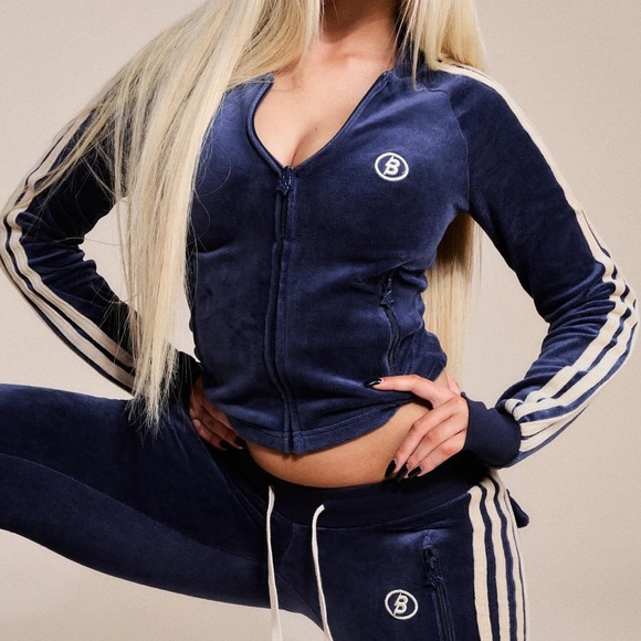 Body By Raven Tracy Pants - Body By Raven Tracy Velour Tracksuit Set